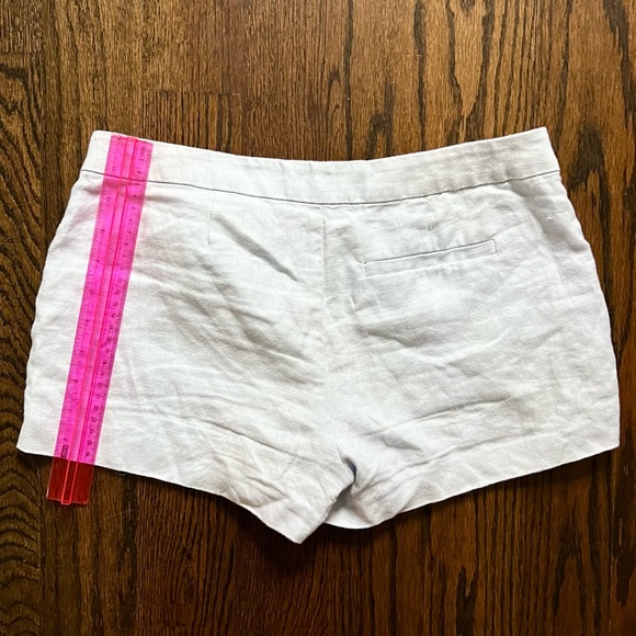 Joie Linen Shorts ~ Light Blue ~ Size 4 - Picture 6 of 7